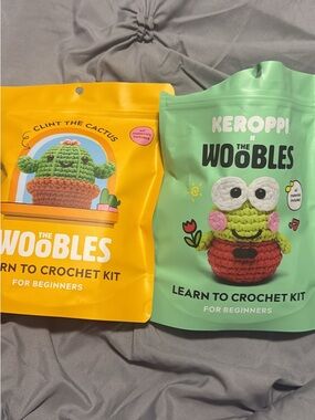 The Woobles Keroppi Crochet Kit — Green
